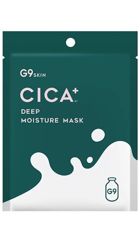	G9 CICA+ DEEP MOISTURE MASK	フェイスマスク 成分 ランキング