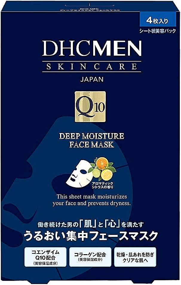 
DHC
MEN ディープモイスチュア フェースマスク（シート状美容パック）
